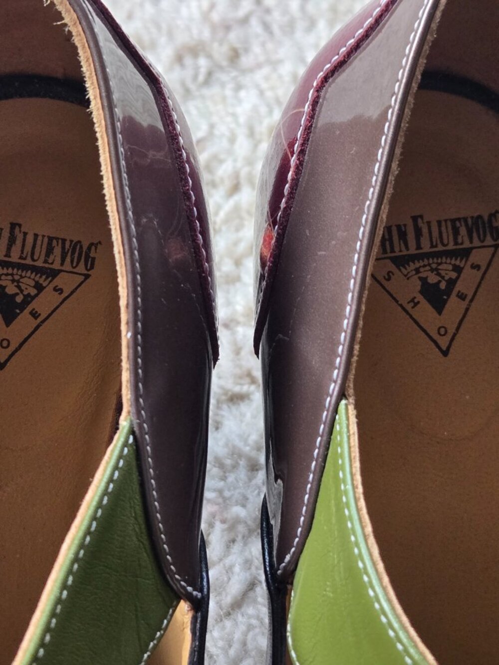 John Fluevog Attic Ilona T-Strap Heels Women's US Size 8.5 - Picture 12 of 16